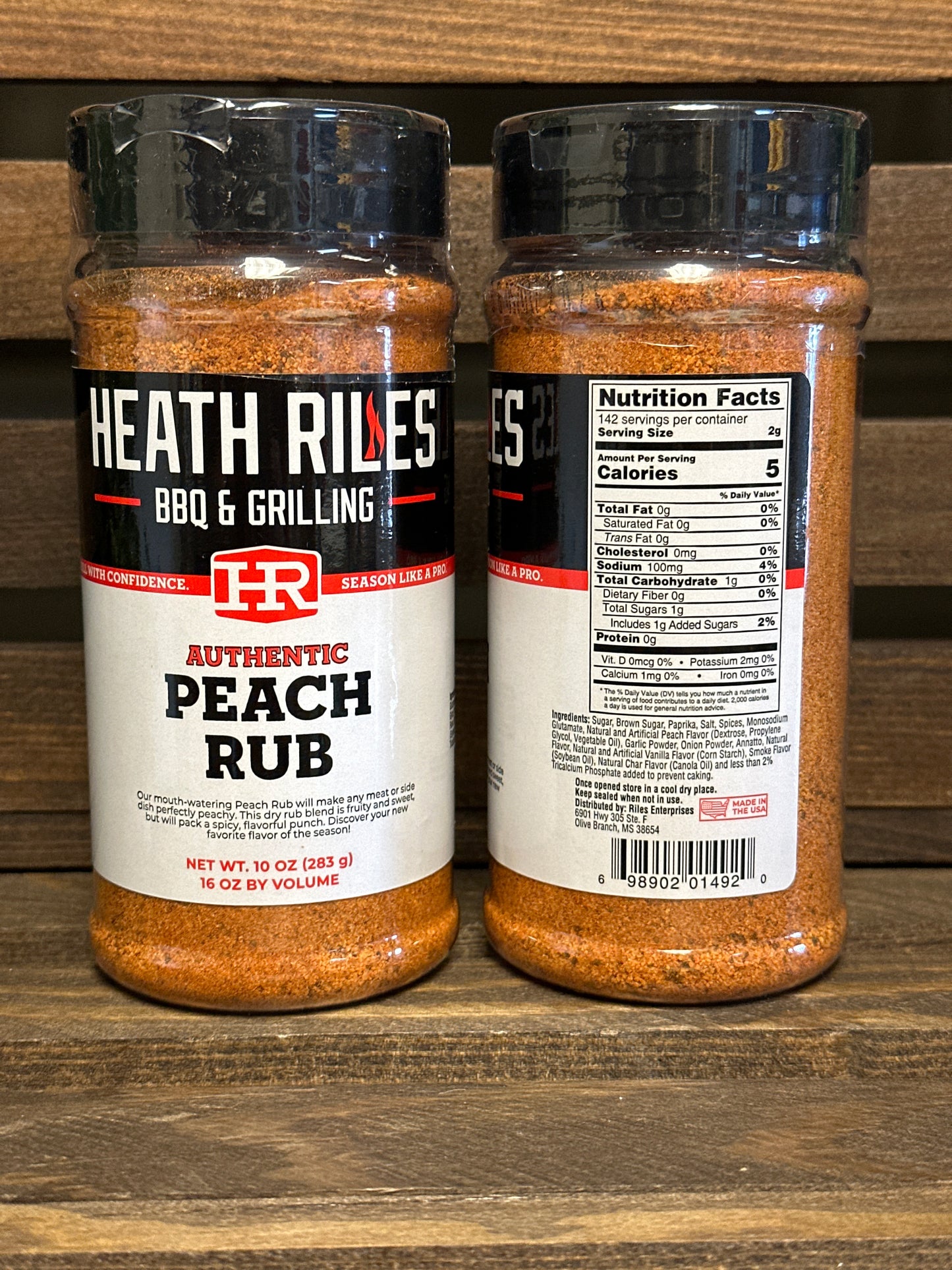 Peach Rub - Heath Riles