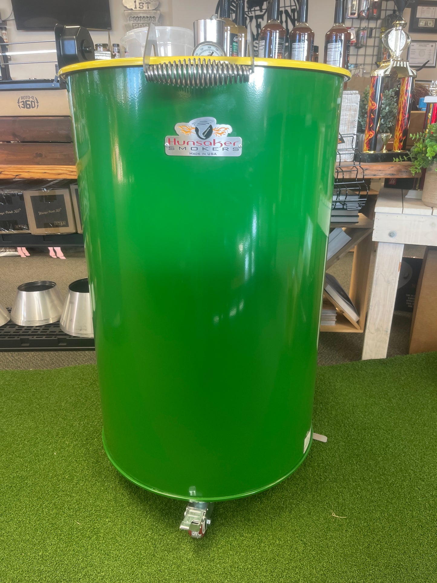 Hunsaker Vortex 55 Gallon Drum Smoker
