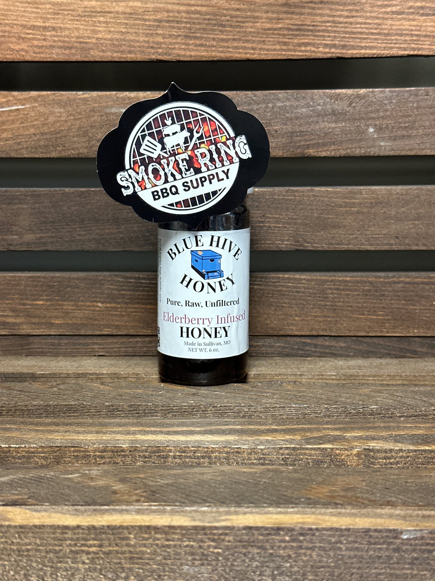 Elderberry Infused Honey