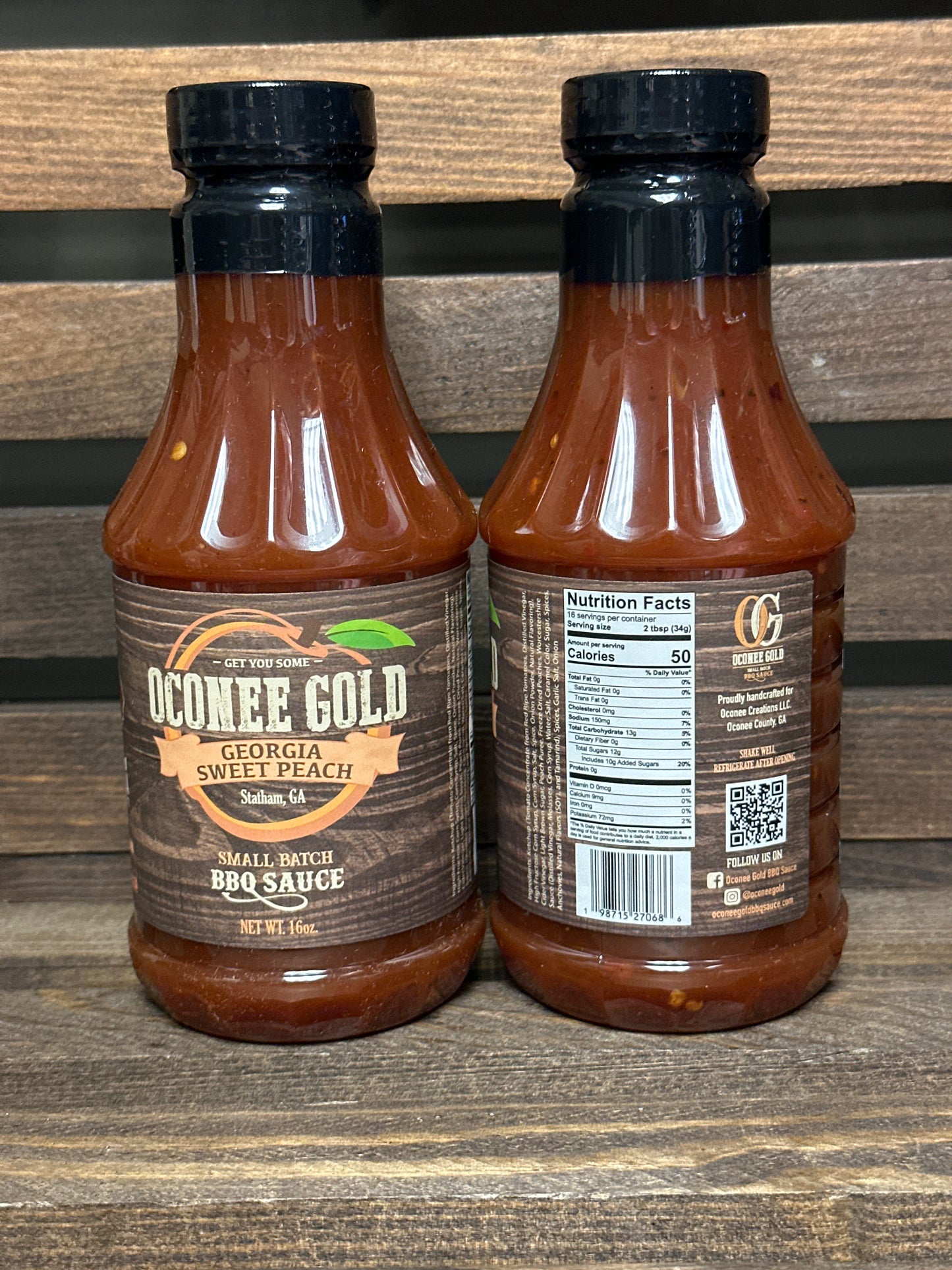 Georgia Sweet Peach BBQ Sauce