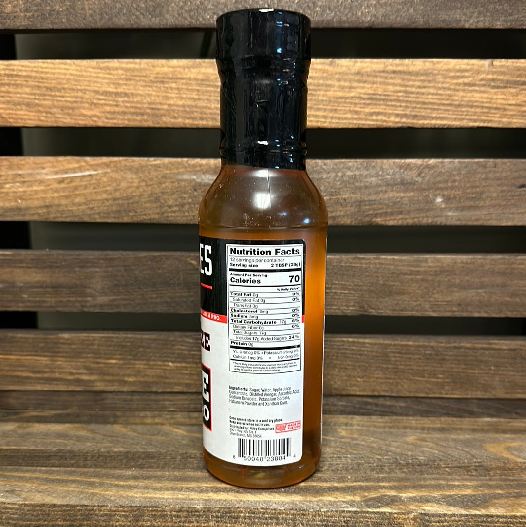 Apple Habanero BBQ Glaze - Heath Riles
