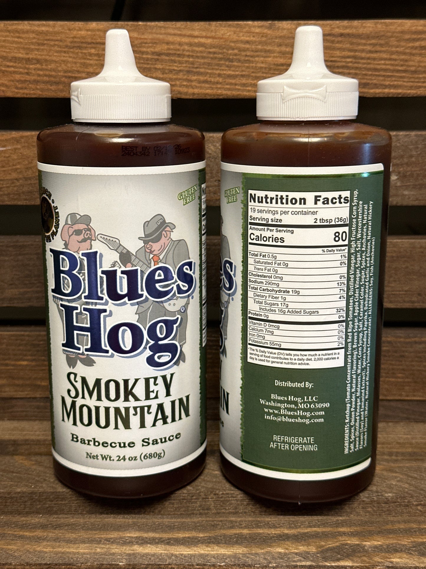Smokey Mountain BBQ Sauce Squeeze - Blues Hog
