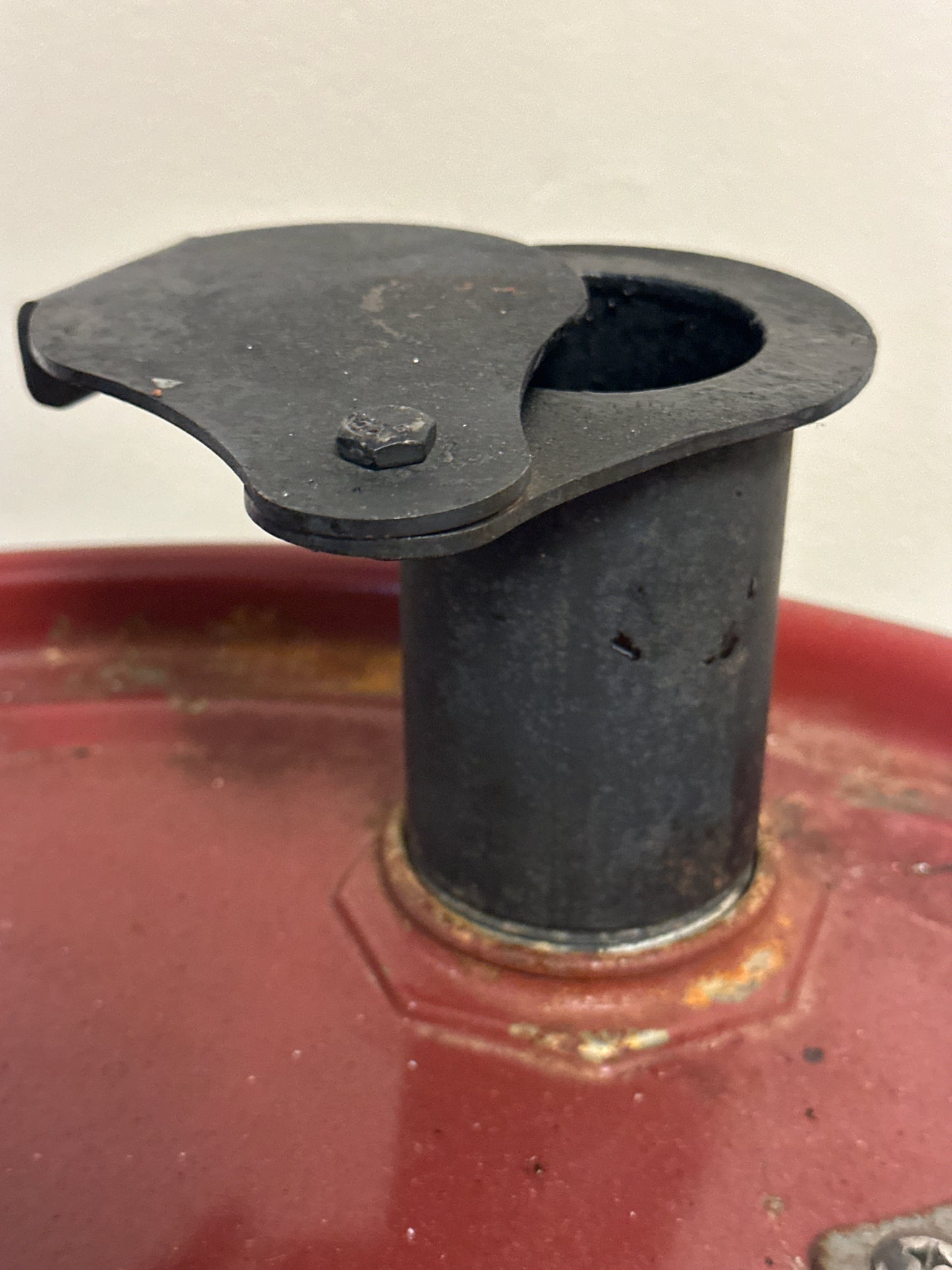 2" Threaded Smoke Stack/Chimney w/Tear Drop Damper