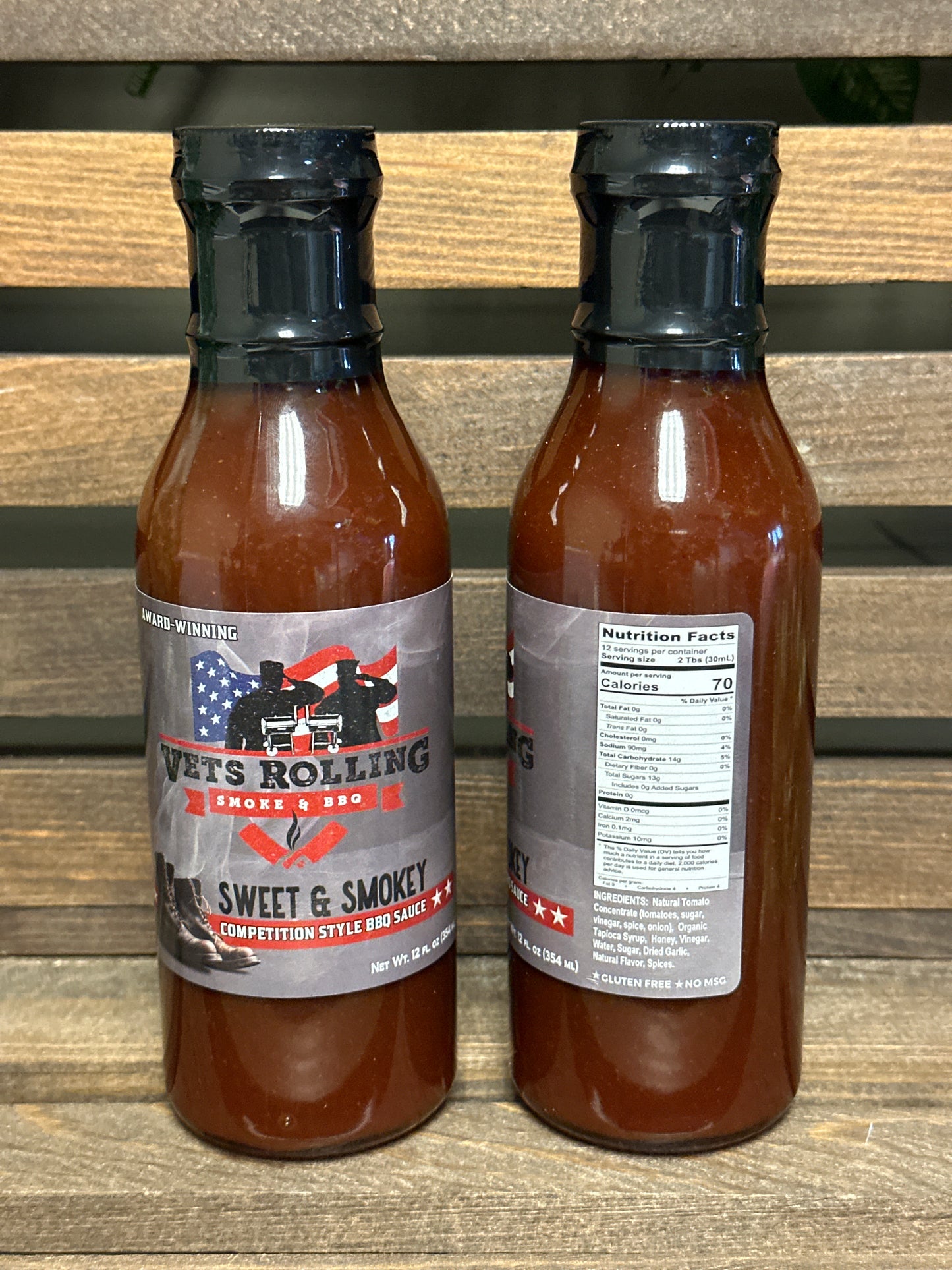 Vets Rolling Smoke & BBQ Sweet & Smokey Sauce