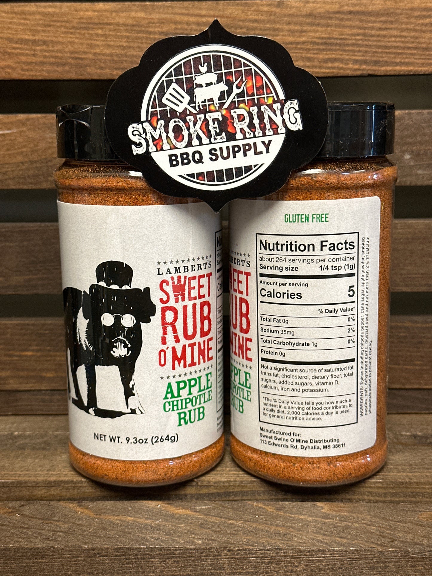 Sweet Rub O' Mine Apple Chipotle BBQ Rub