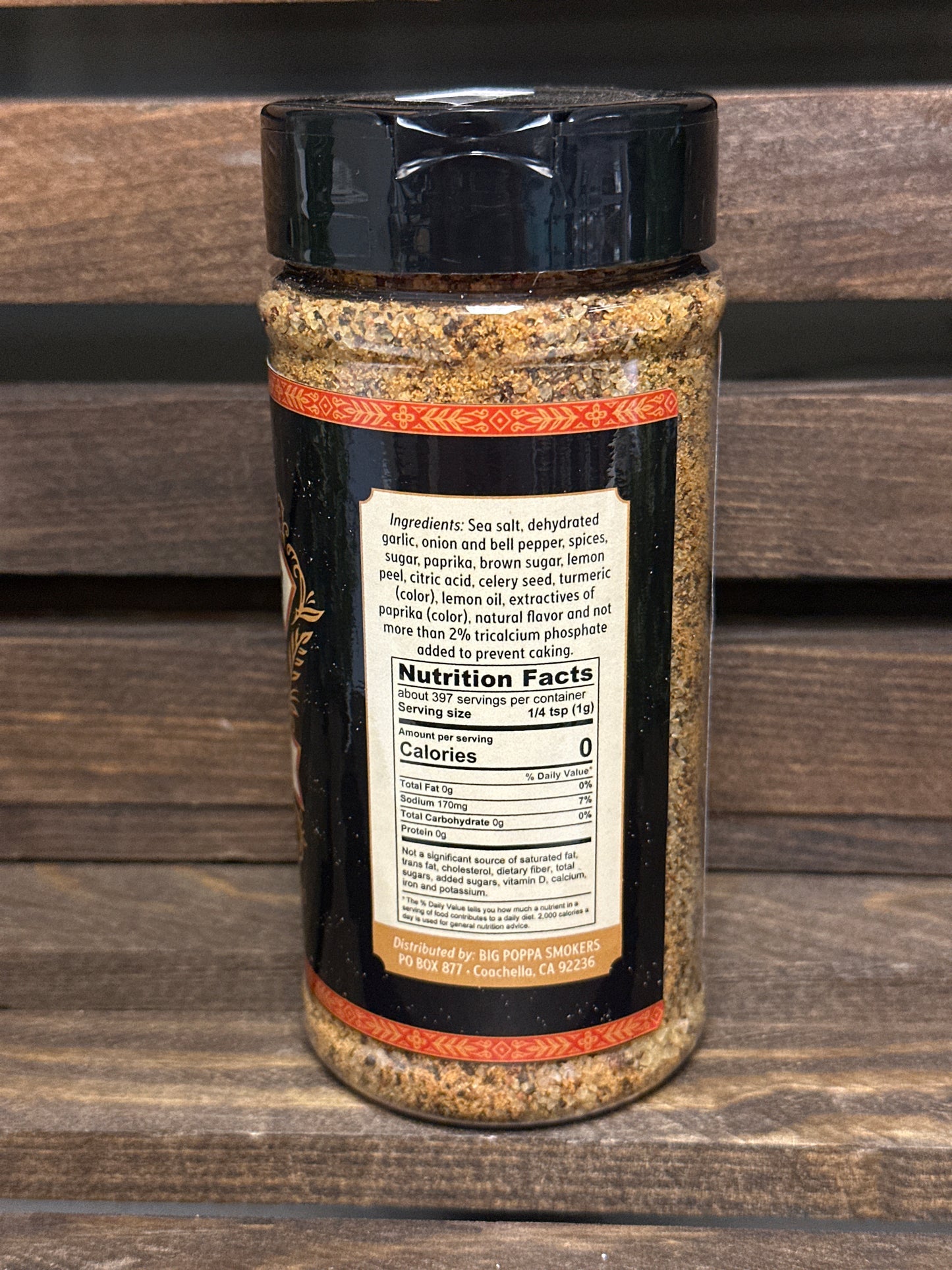 Double Secret Steak Rub 14oz - Big Poppa