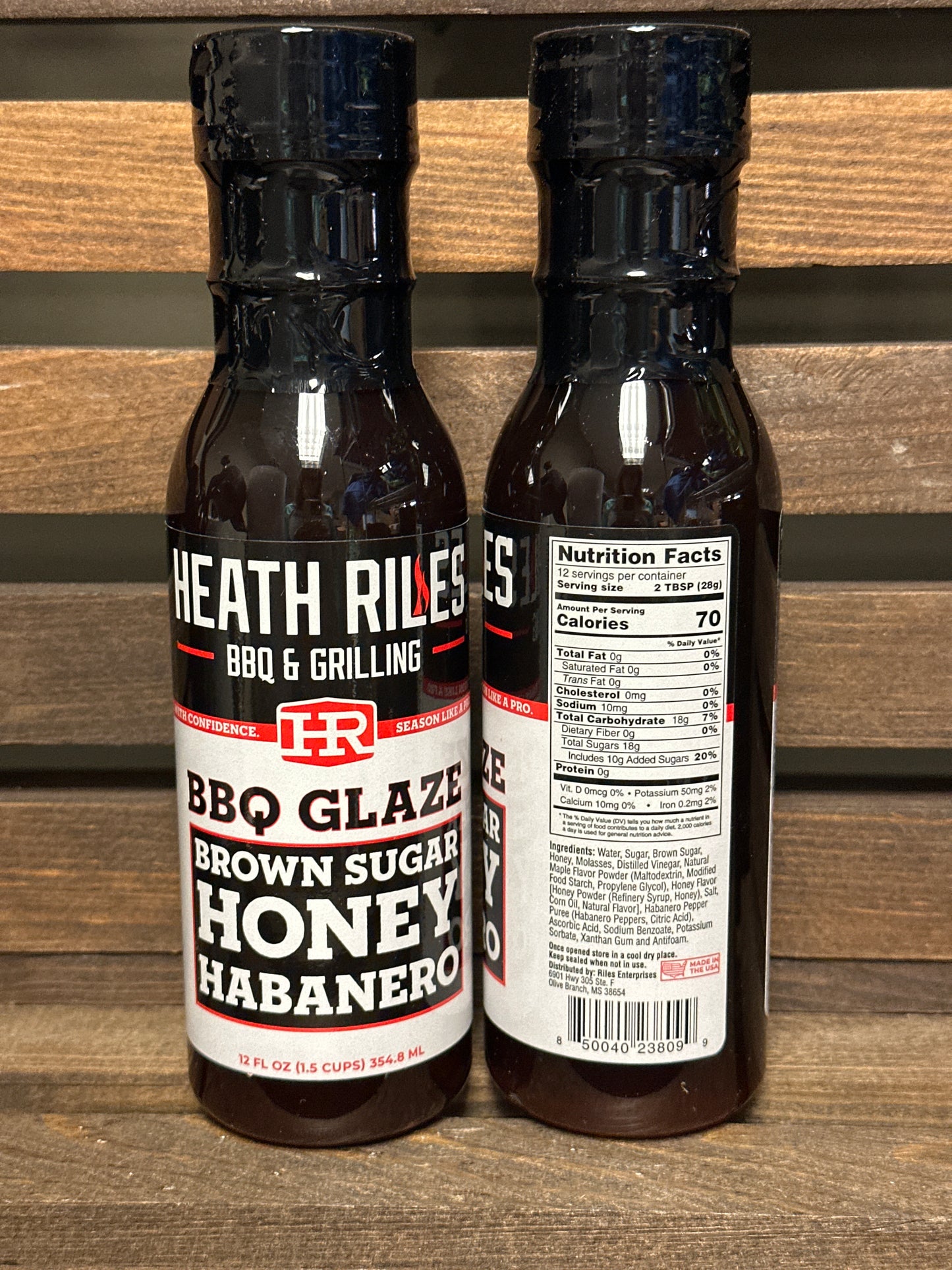 Brown Sugar Honey Habanero Glaze - Heath Riles