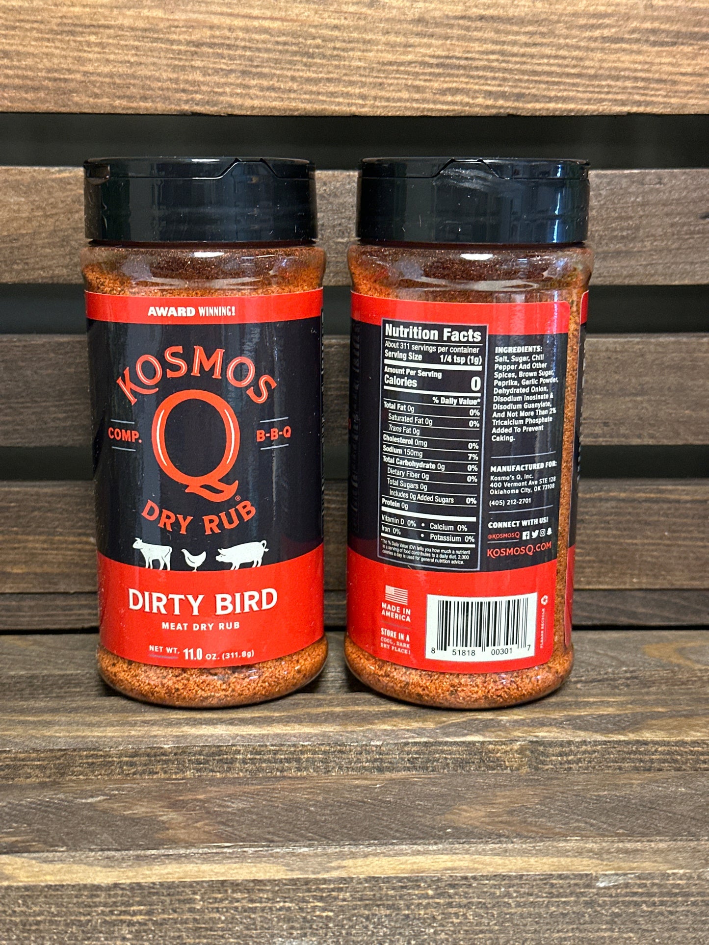 Dirty Bird Dry Rub - Kosmos Q