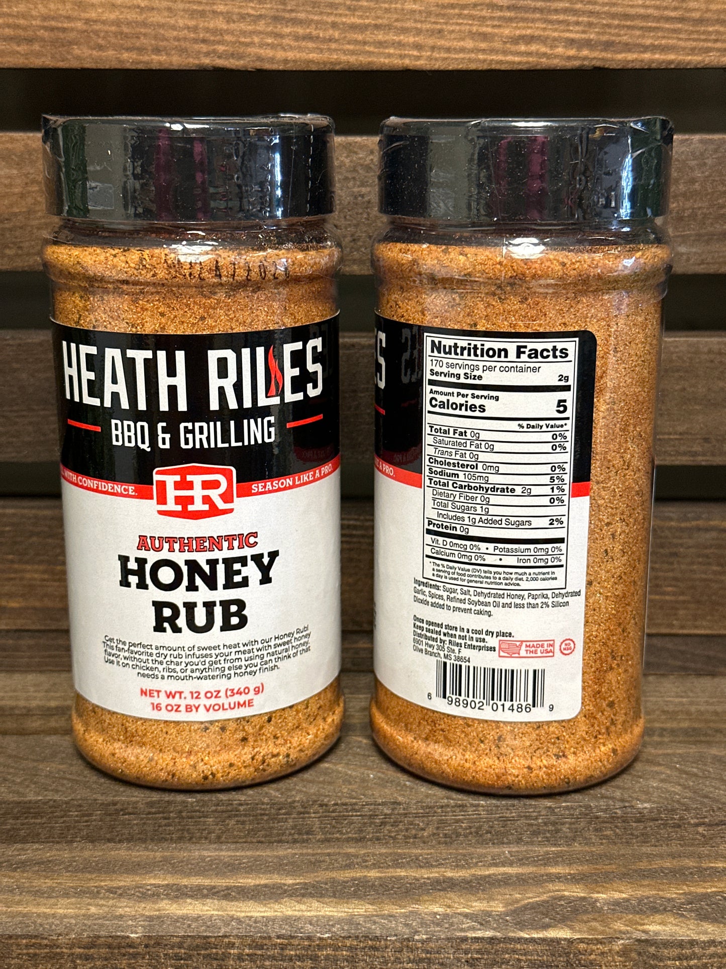 Honey Rub - Heath Riles