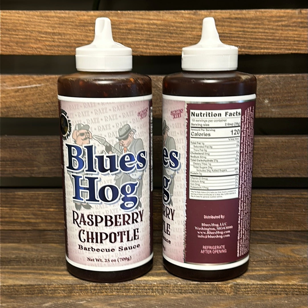 Raspberry Chipotle BBQ Sauce Squeeze -Blues Hog