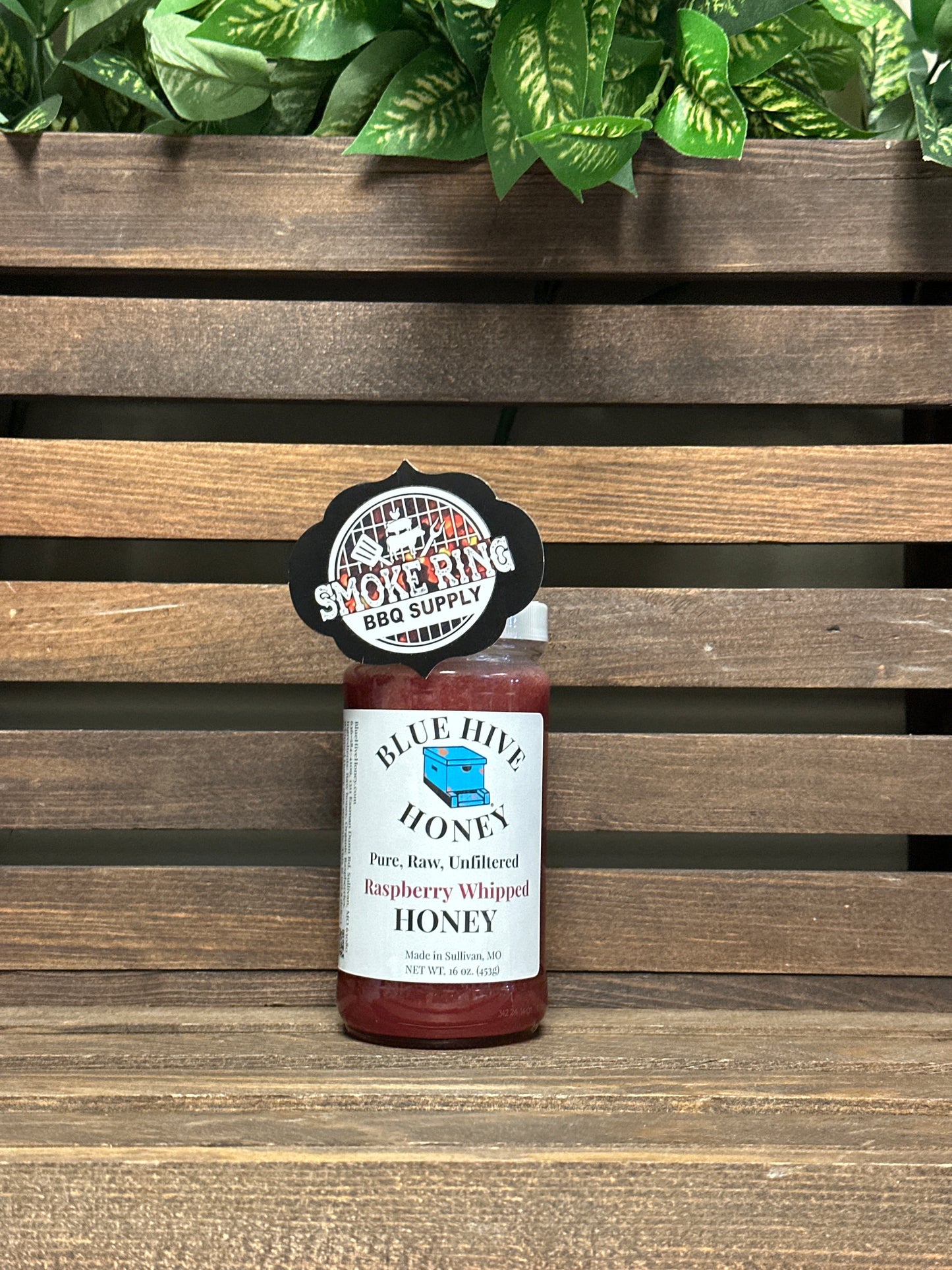 Raspberry Whipped Honey