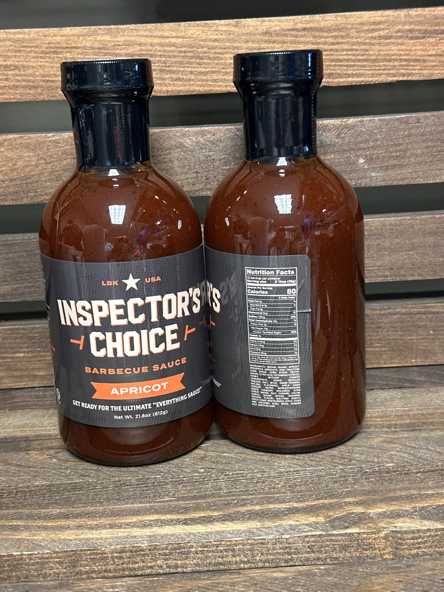 Apricot BBQ Sauce - Inspector's Choice
