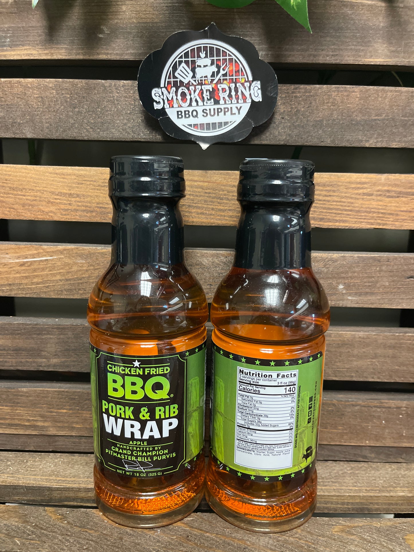 Apple Pork & Rib Wrap - Chicken Fried