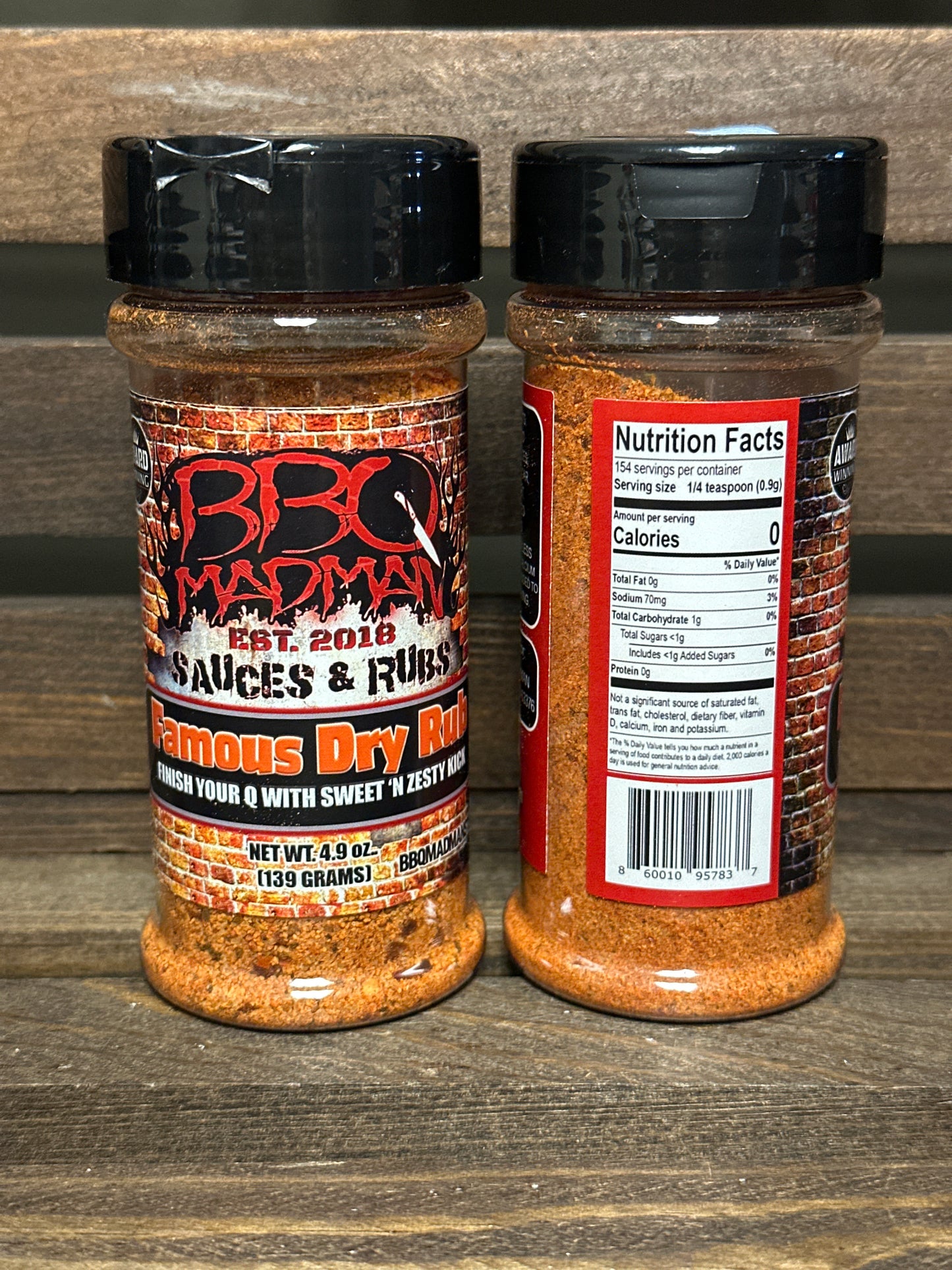 Famous Dry Rub - BBQ Madman