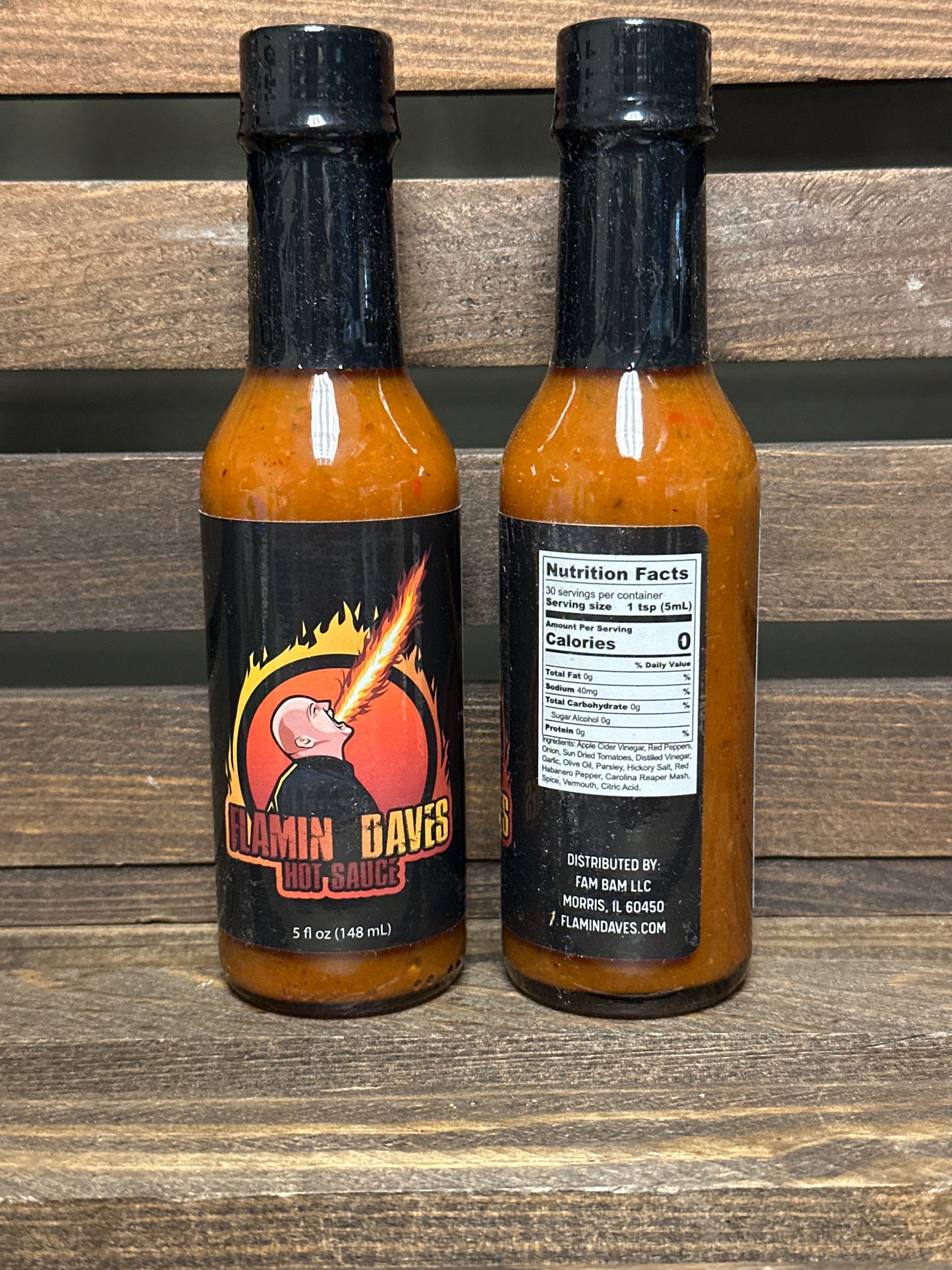 Flamin' Daves Hot Sauce