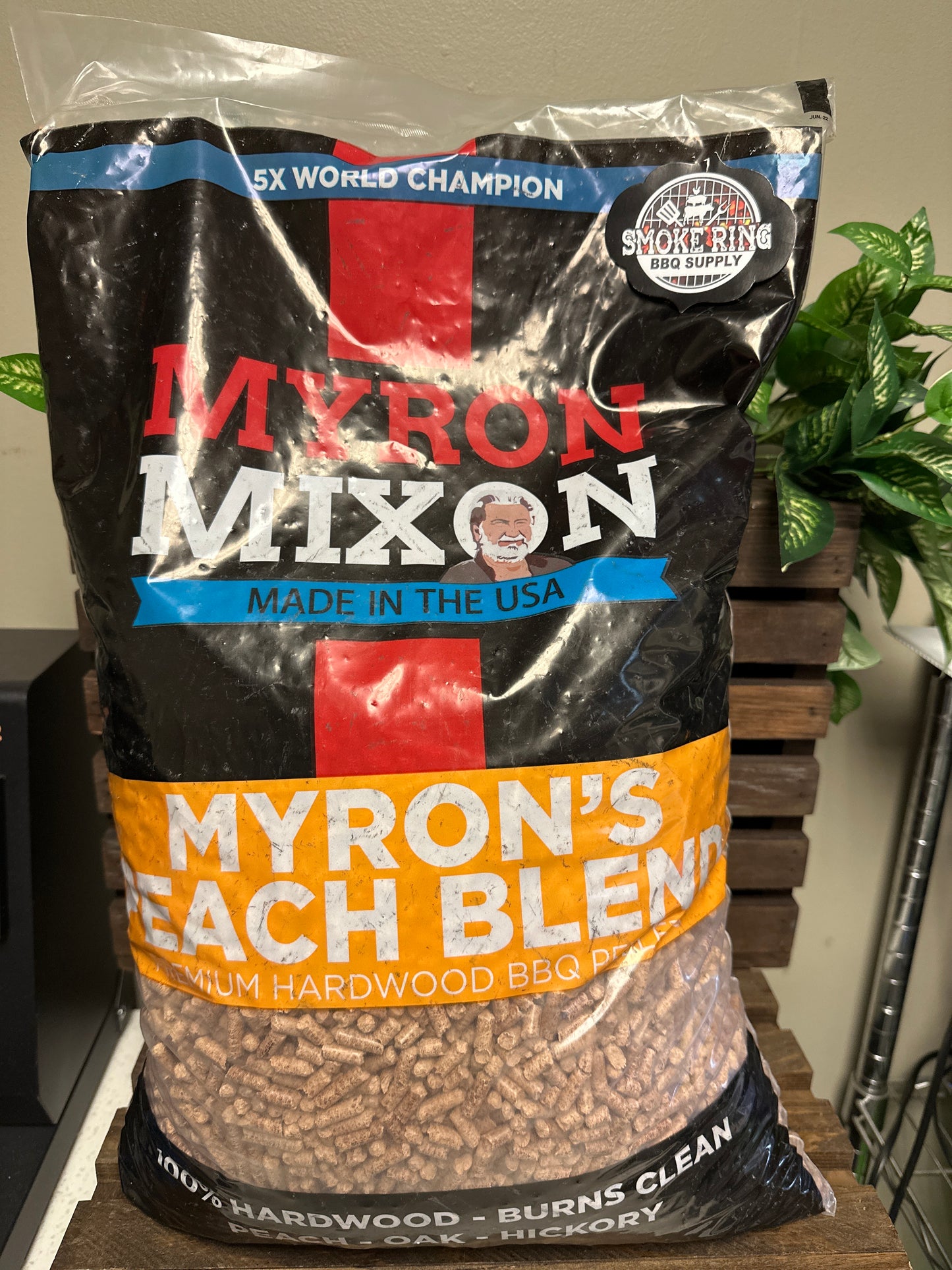 Peach Pellets 20lbs - Myron Mixon