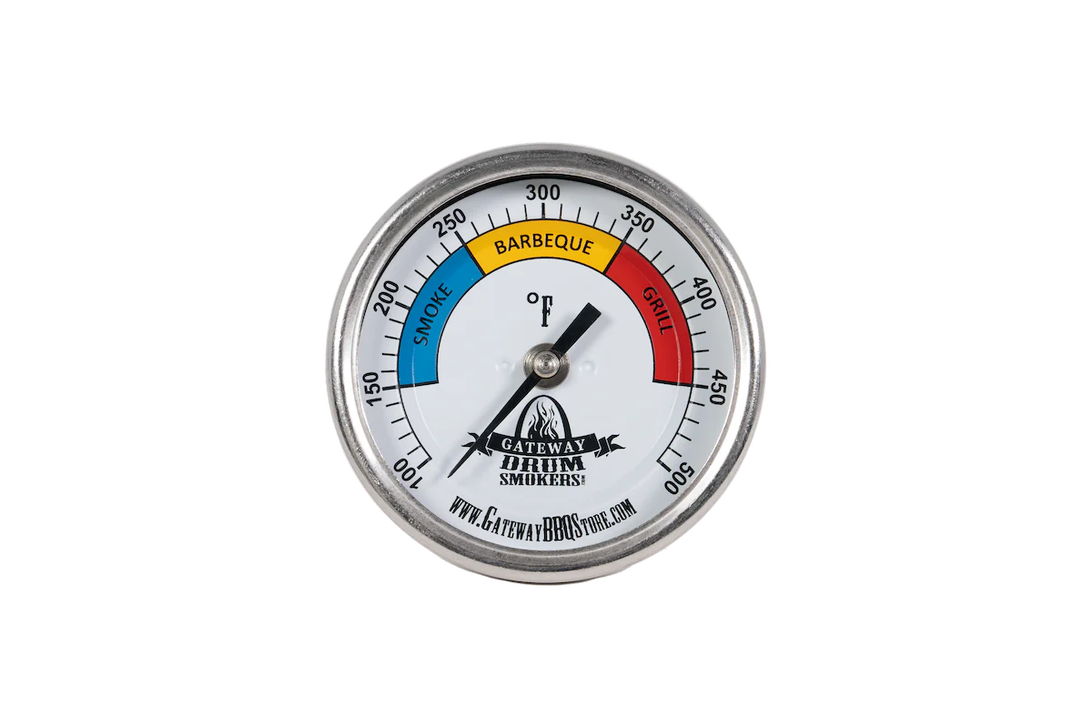 3" Custom Dial Gateway Drum Smoker Thermometer
