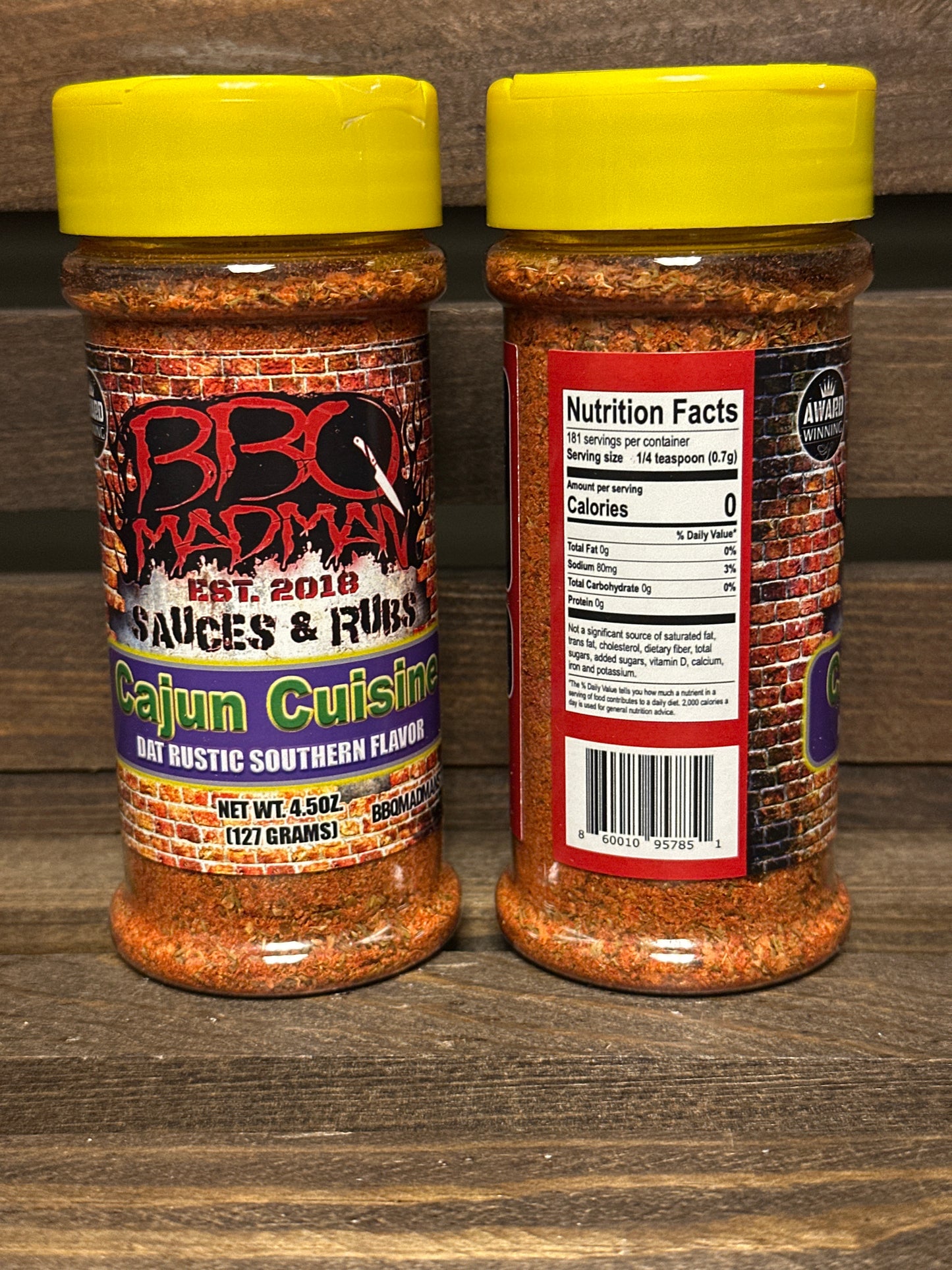 Cajun Cuisine - BBQ Madman