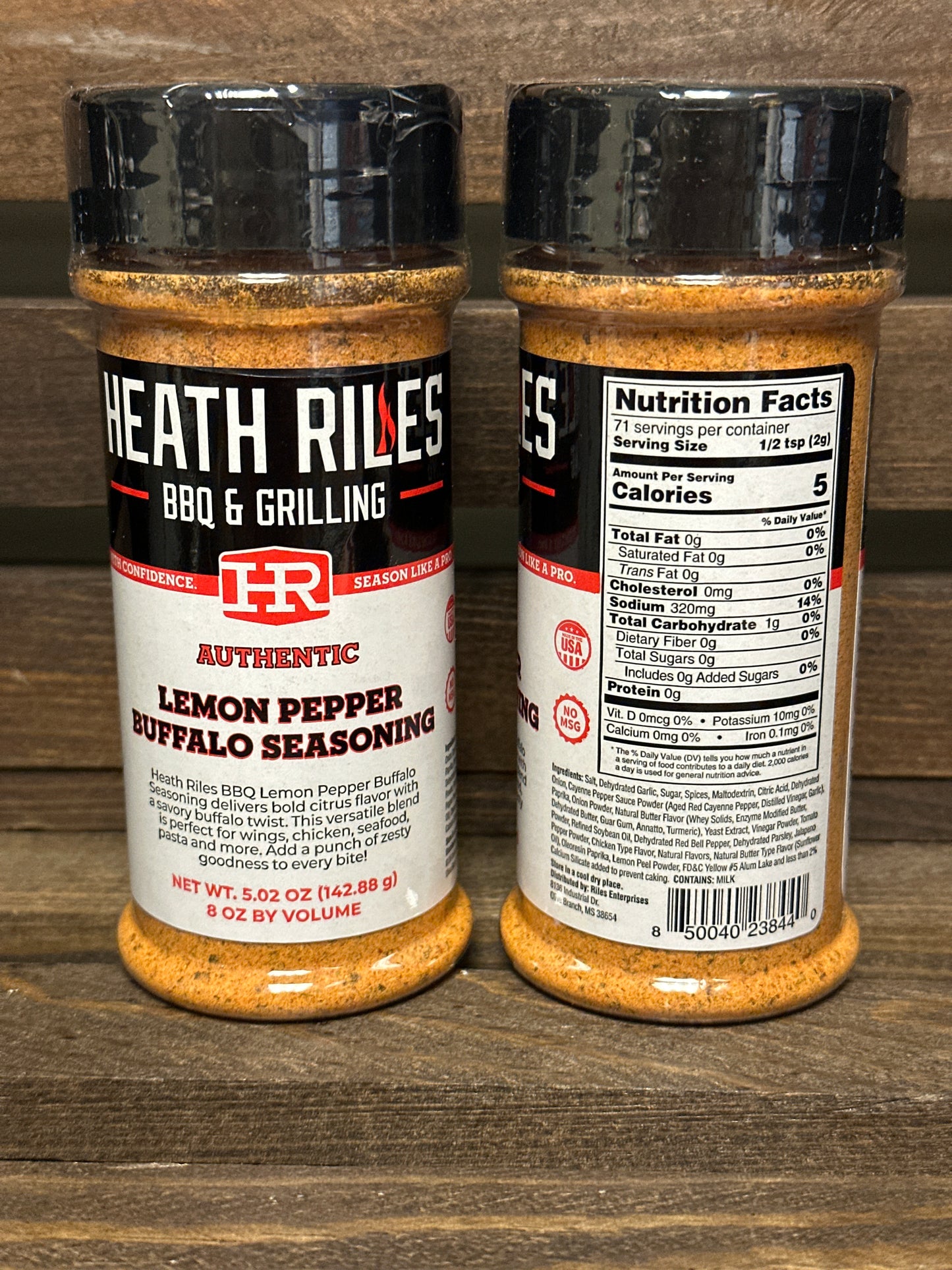 Lemon Pepper Buffalo Seasoning - Heath Riles