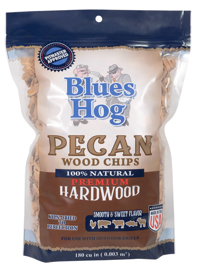 Pecan Wood Chips -Blues Hog