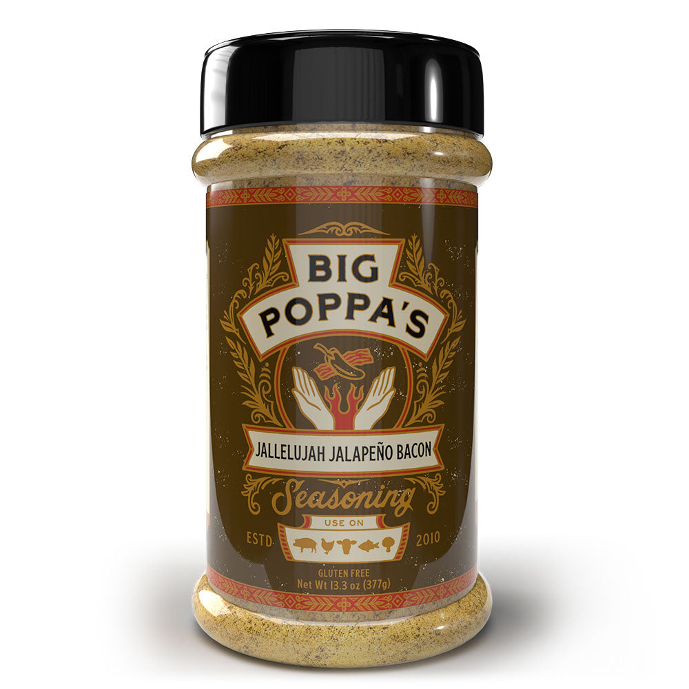 Jallelujah Jalapeno Bacon 13.3oz - Big Poppa