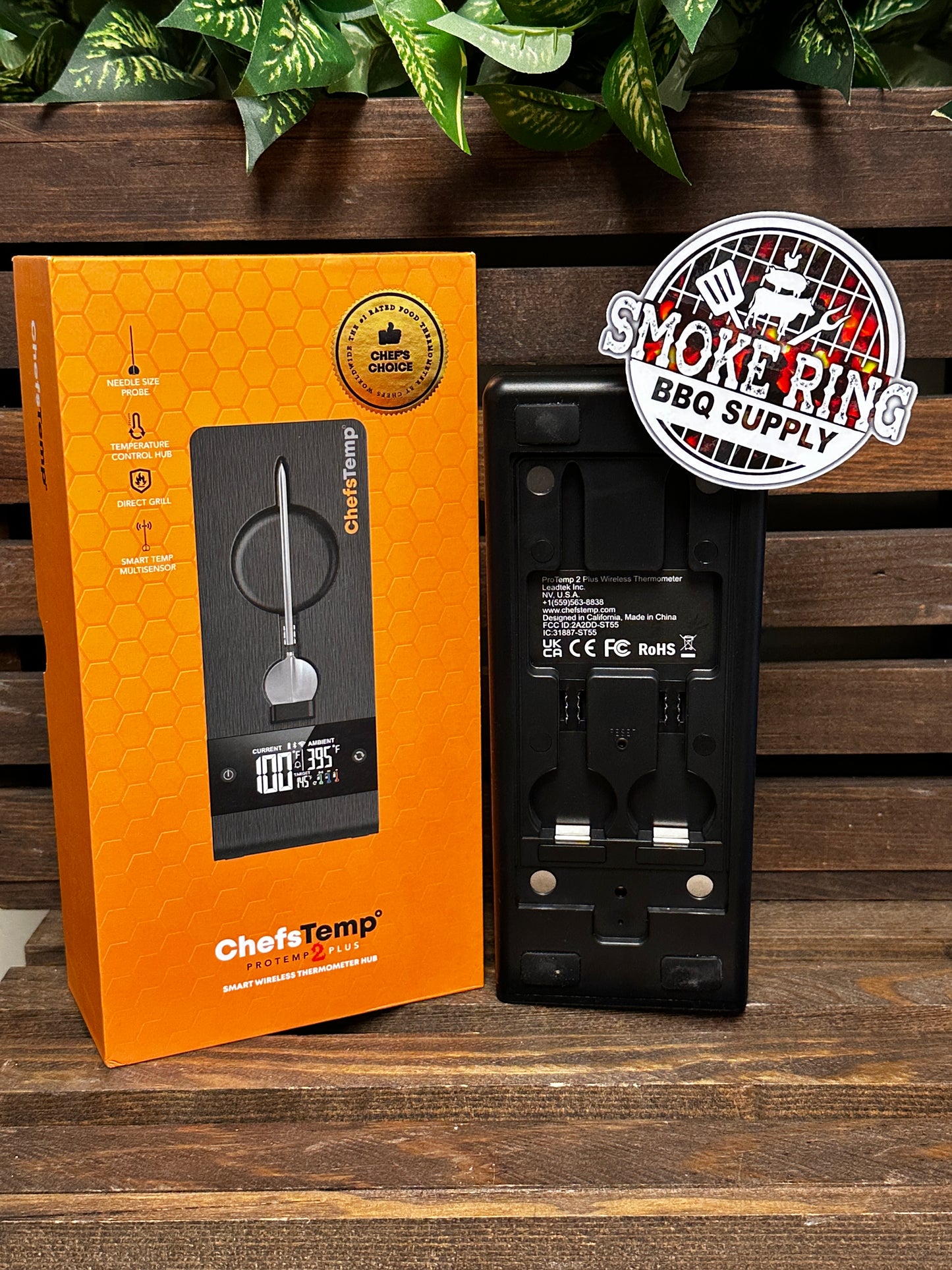 ProTemp 2 Plus – Needle Probe Wireless Meat Thermometer with Temperature Controller