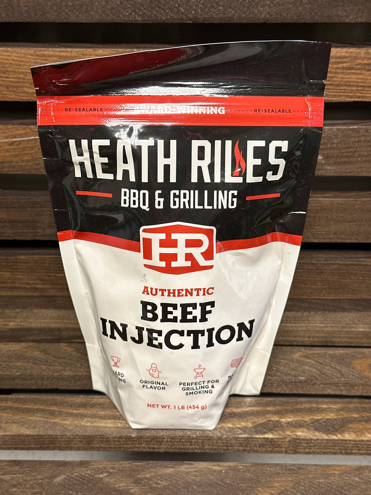 HEATH RILES - BEEF INJECTION, 1 LB