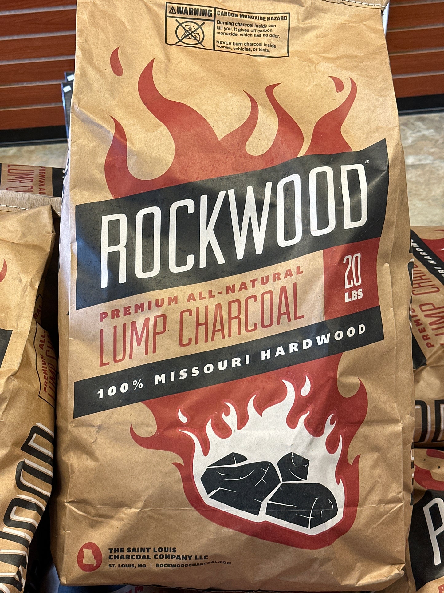 Rockwood Charcoal - 1 bag, 20#