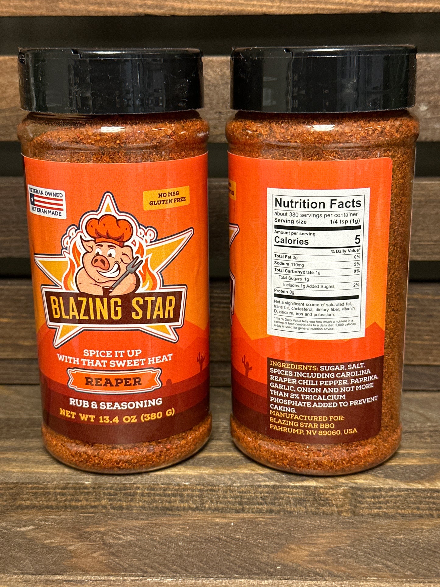 Blazing Star Reaper Rub and Seasoning