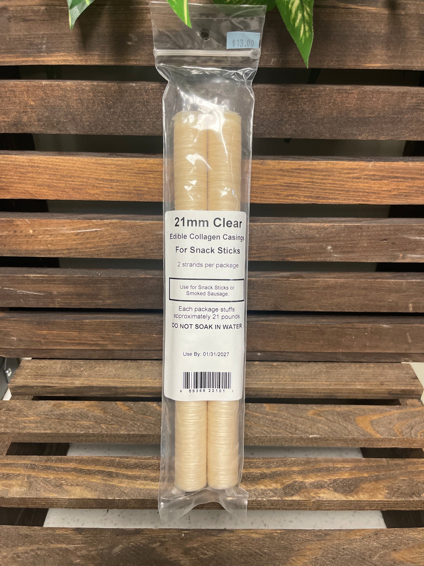 21 mm Edible Collagen Casings