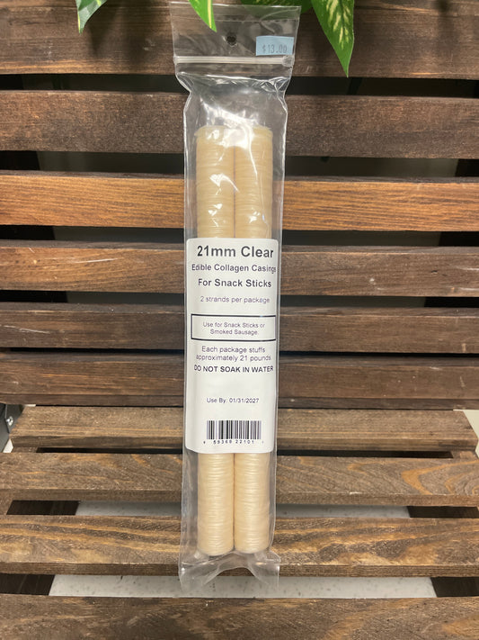 21 mm Edible Collagen Casings