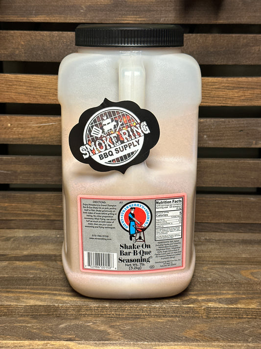 Strawberry's Shake-on Bar-B-Que Seasoning GALLON