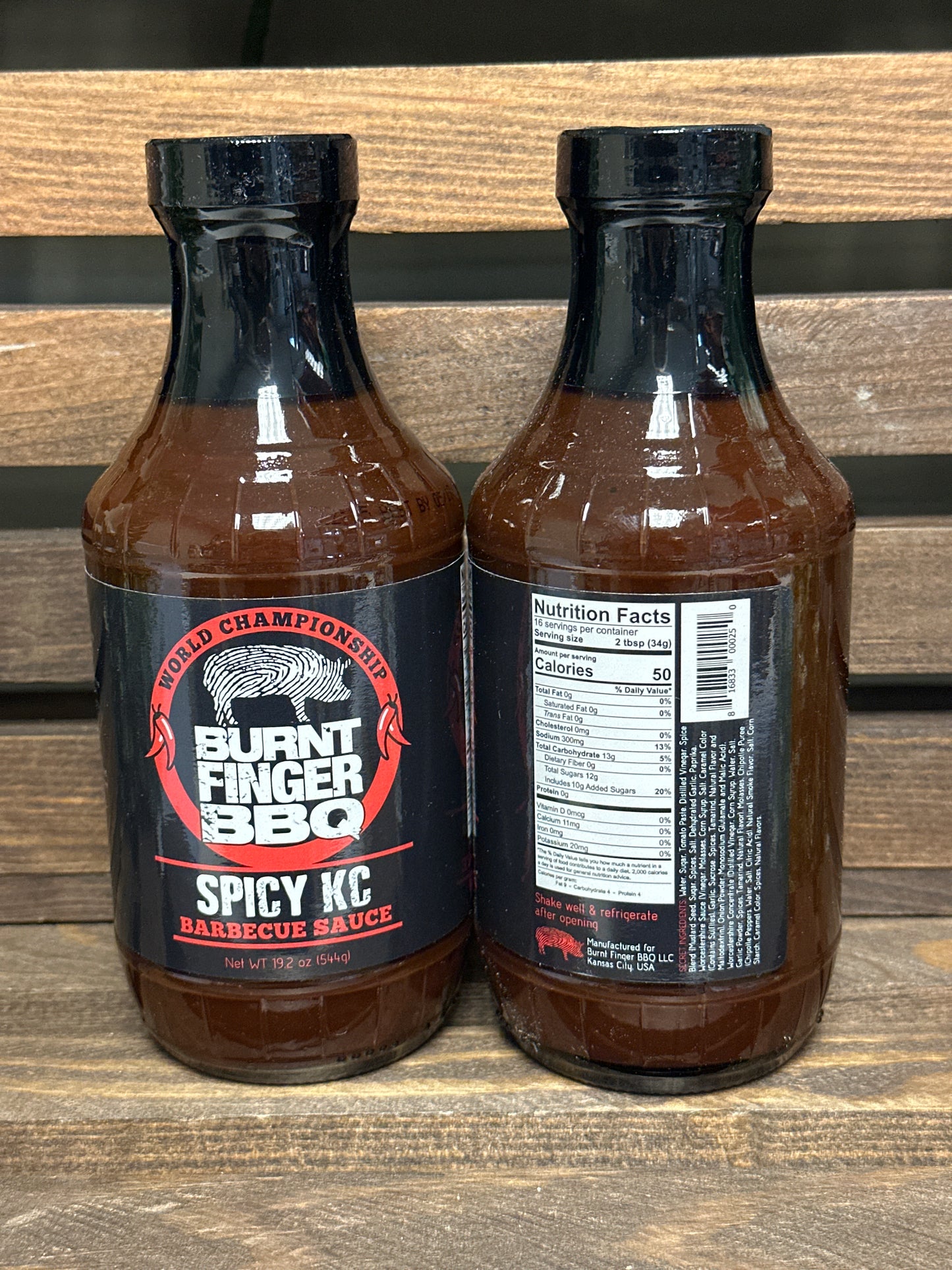 Burnt Finger Spicy KC Sauce