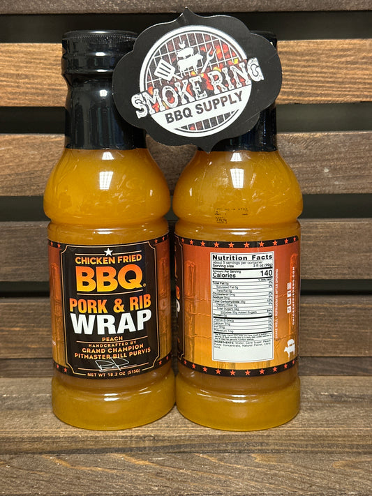 Peach Pork & Rib Wrap - Chicken Fried BBQ