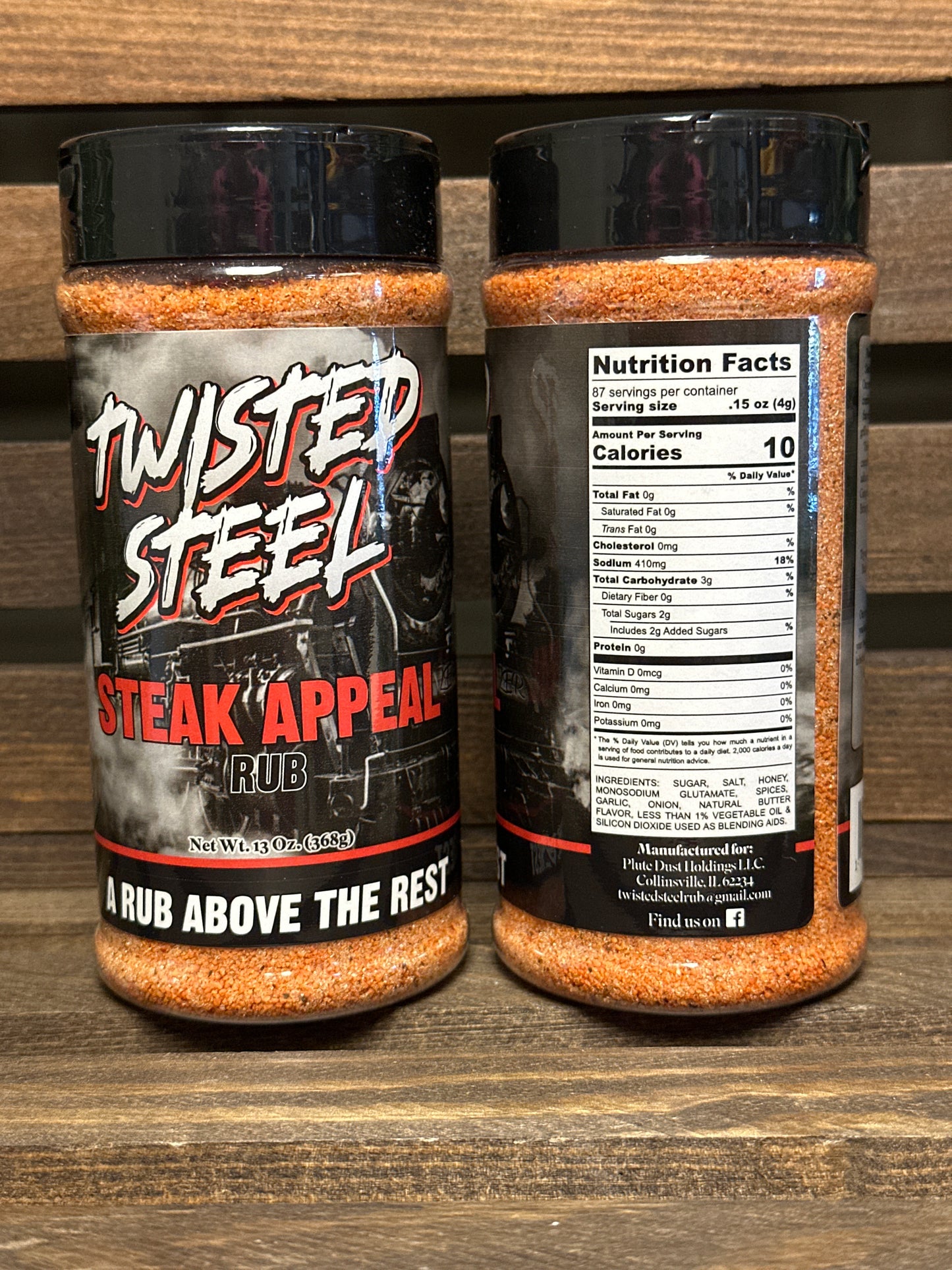 Twisted Steel Steak Appeal by Marty Plute