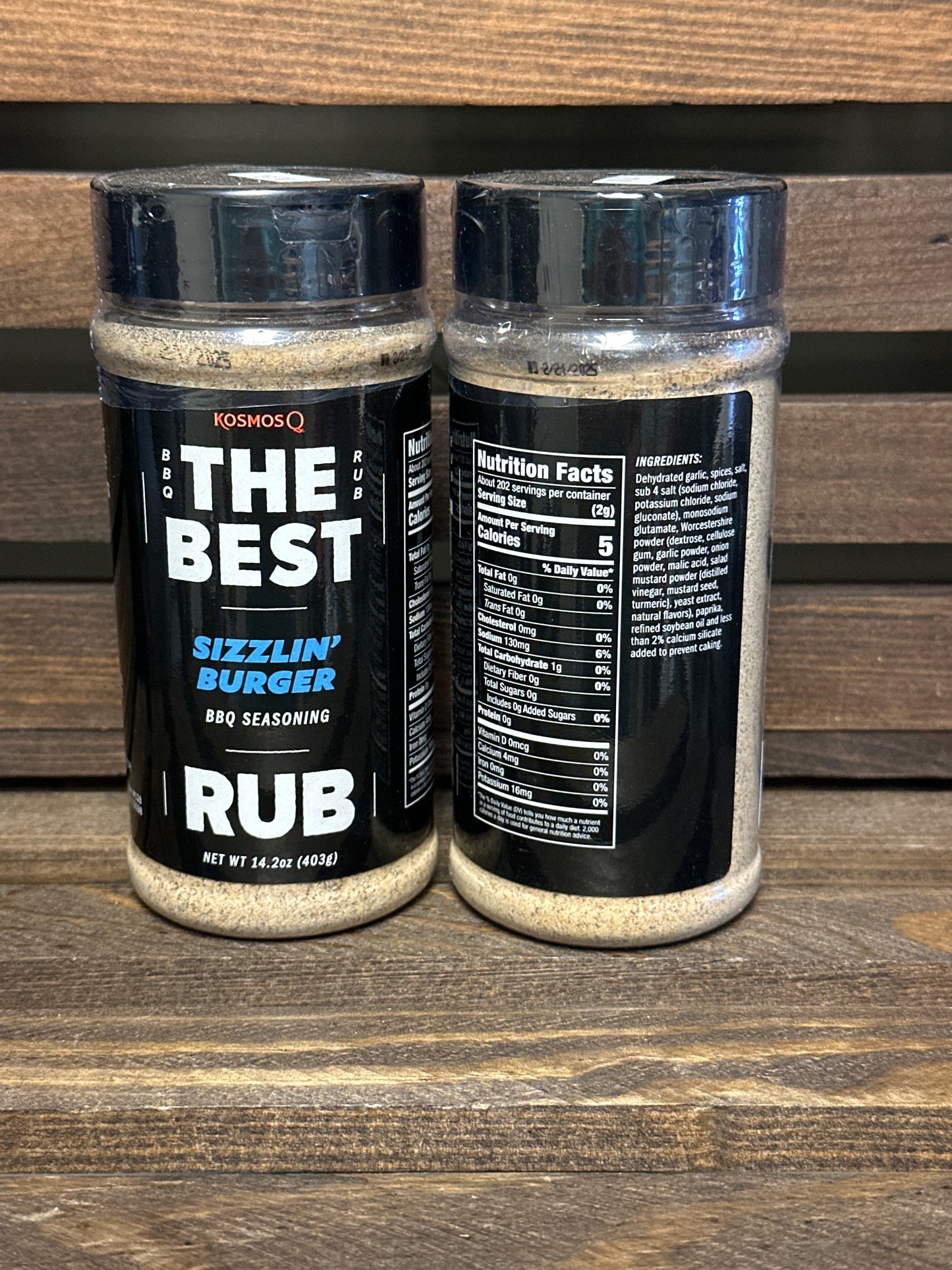 The Best Sizzlin’ Burger Rub