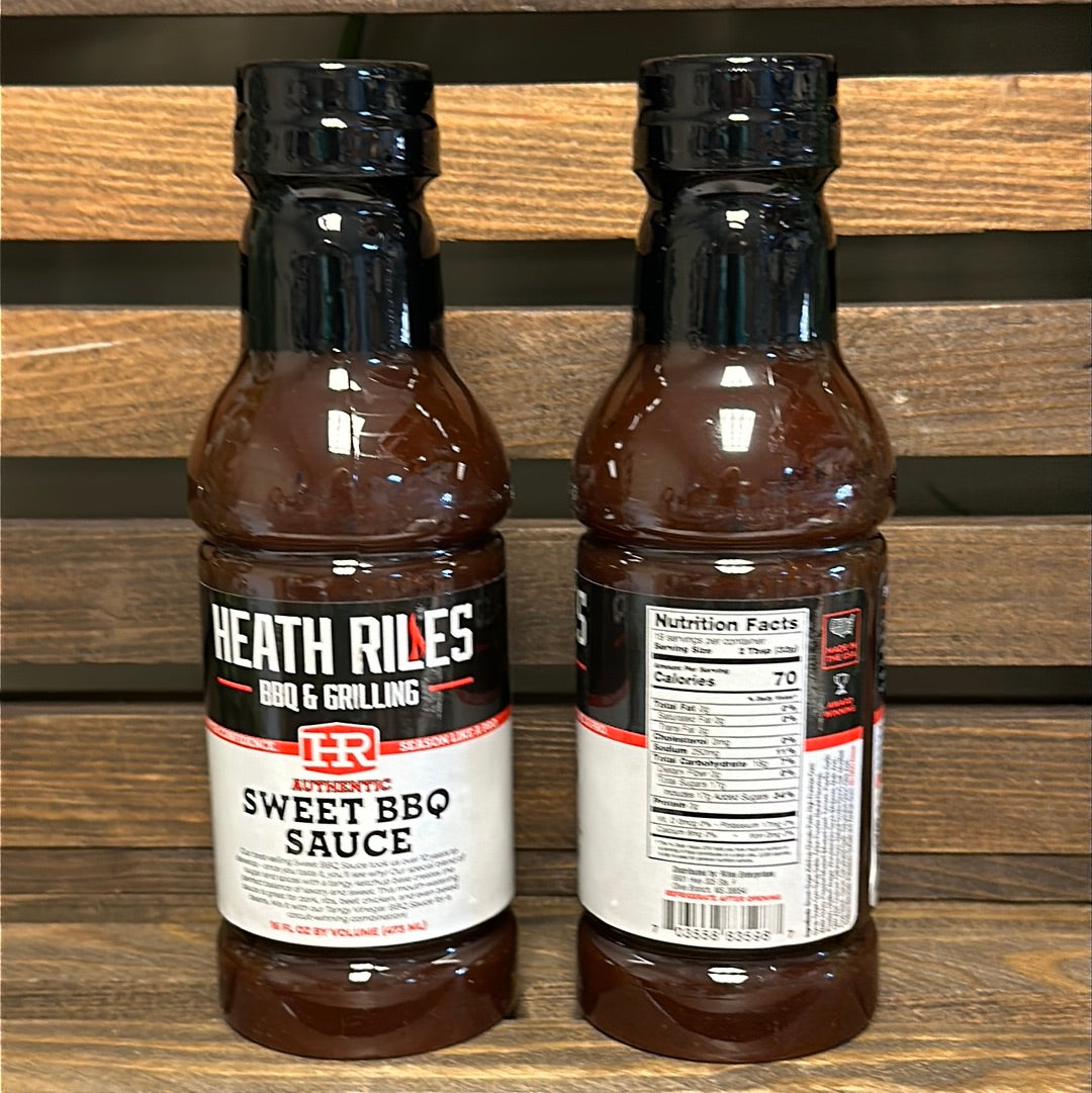 HEATH RILES - SWEET BBQ SAUCE