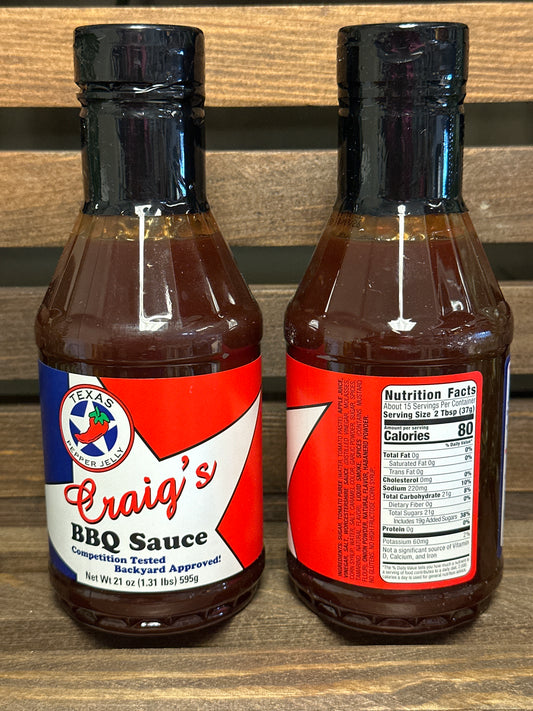 Craig’s BBQ Sauce