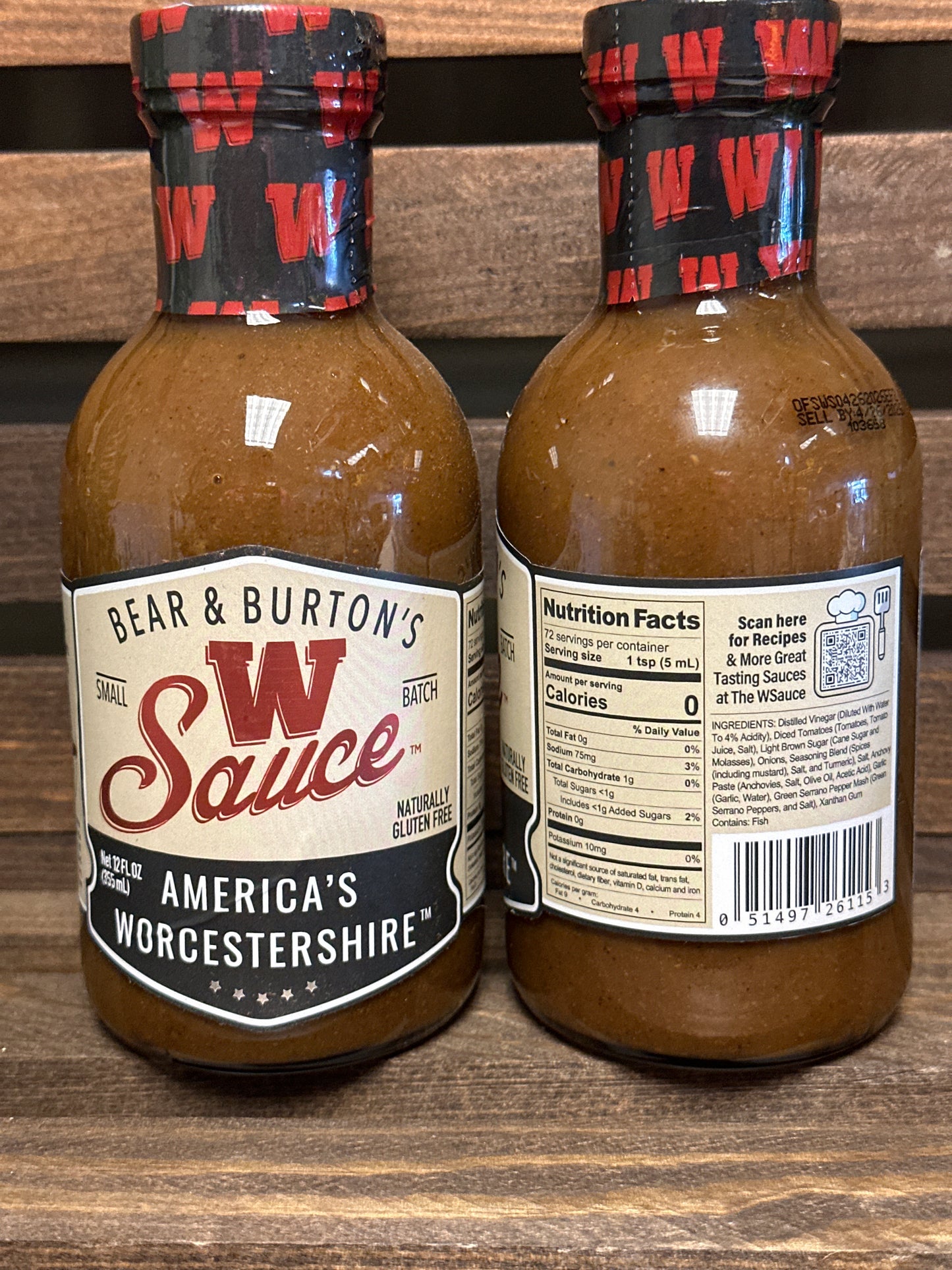 W Sauce - Bear and Burton's