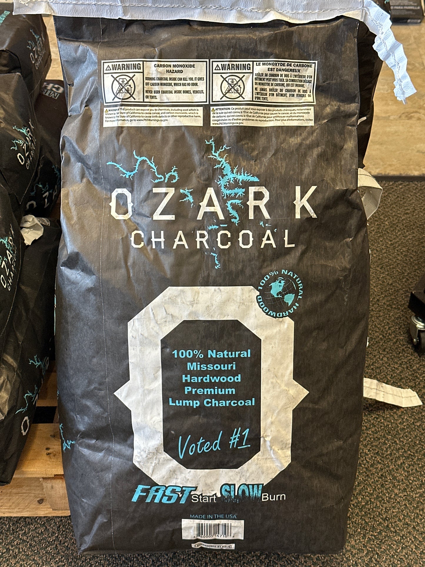 Ozark Lump Charcoal 20lbs