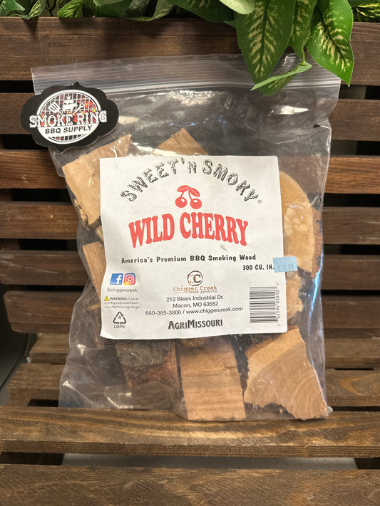 Cherry Chunks - Chigger Creek 300 cu In cello bag