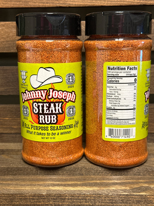 Johnny Joseph Steak Rub