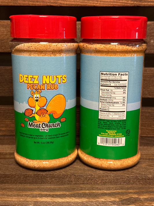 Meat Church Deez Nuts Pecan Rub