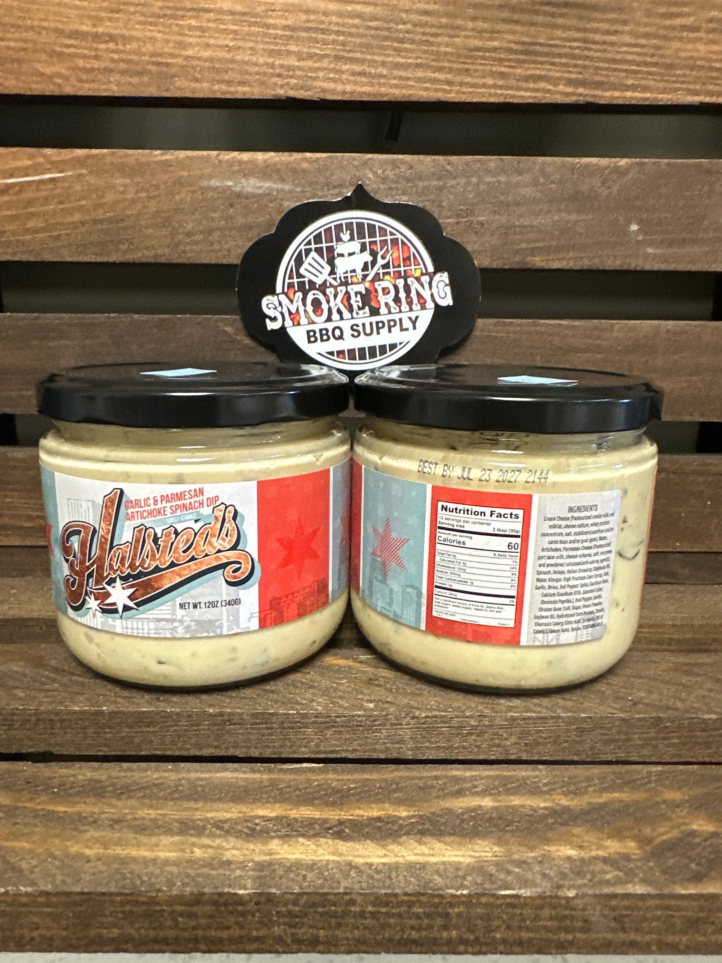 Garlic & Parmesan Artichoke Spinach Dip - Halsteds