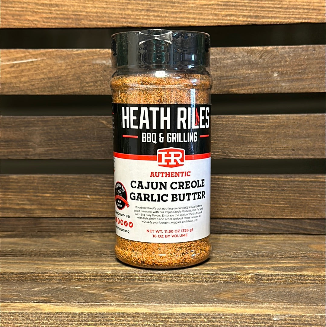 HEATH RILES - CAJUN CREOLE GARLIC BUTTER RUB SHAKER