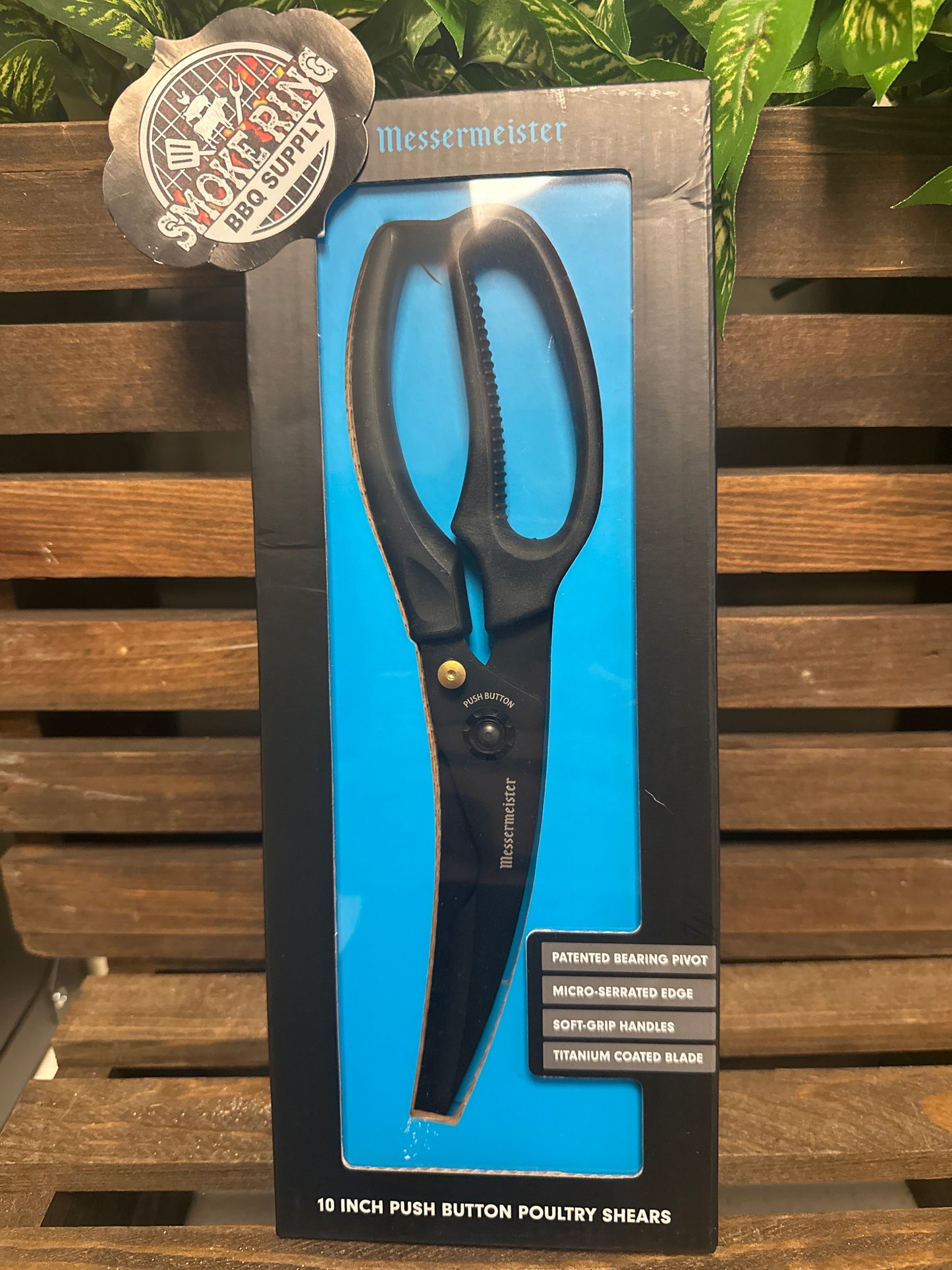 Poultry Shears Push Button Take-Apart