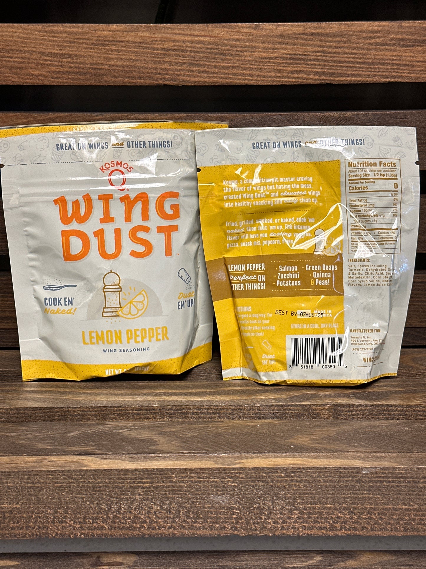 Lemon Pepper Wing Dust