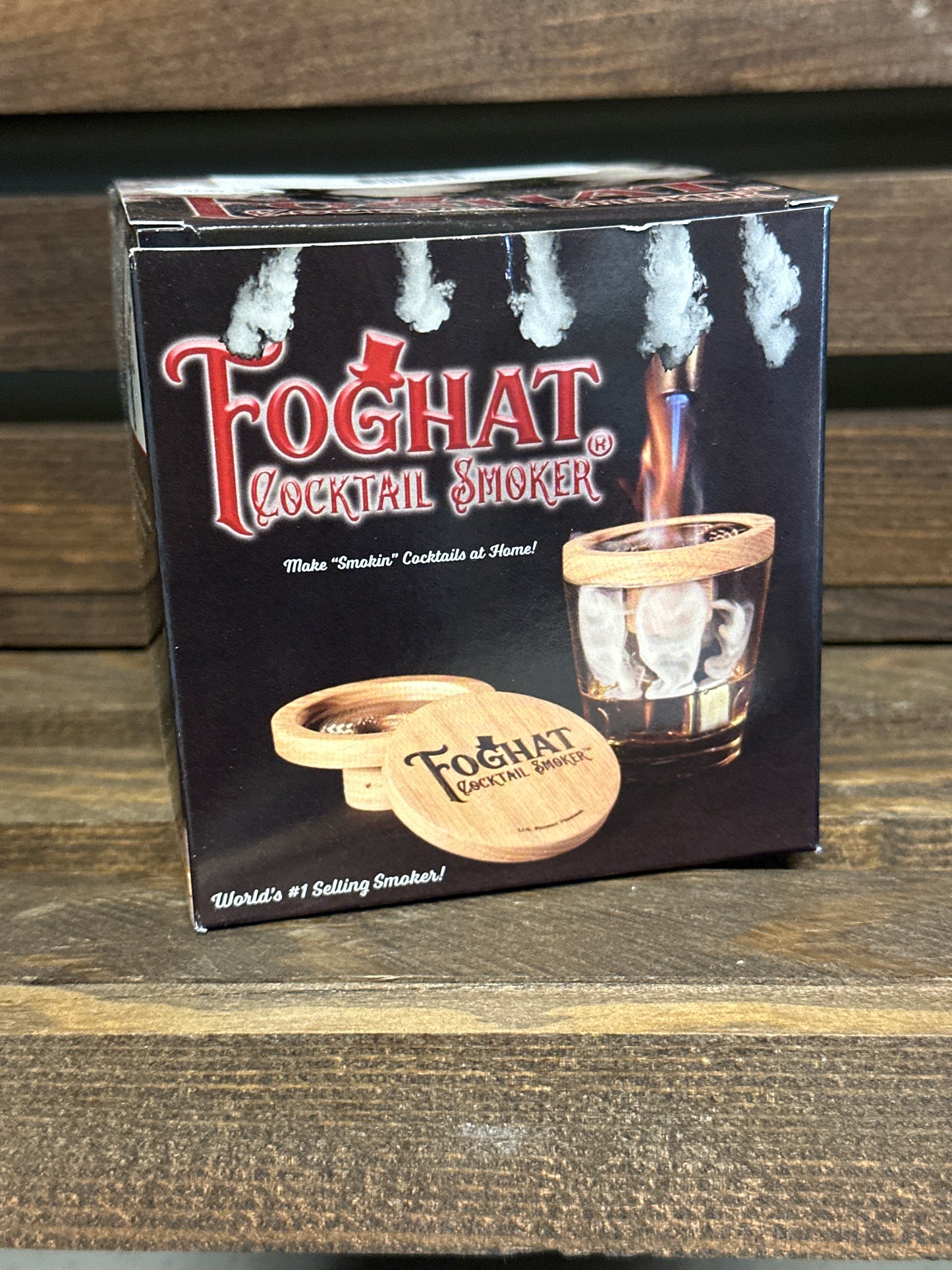 Foghat Cocktail Smoker W/ Bourbon Barrel Wood Shavings