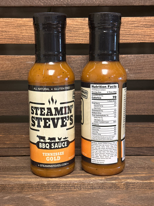 Tennessee Gold BBQ Sauce - Steamin’ Steve’s