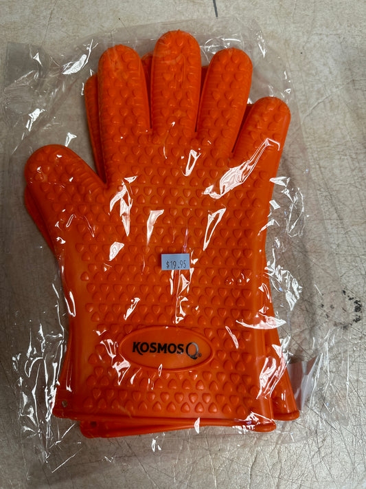 Orange Heat Resistant Gloves
